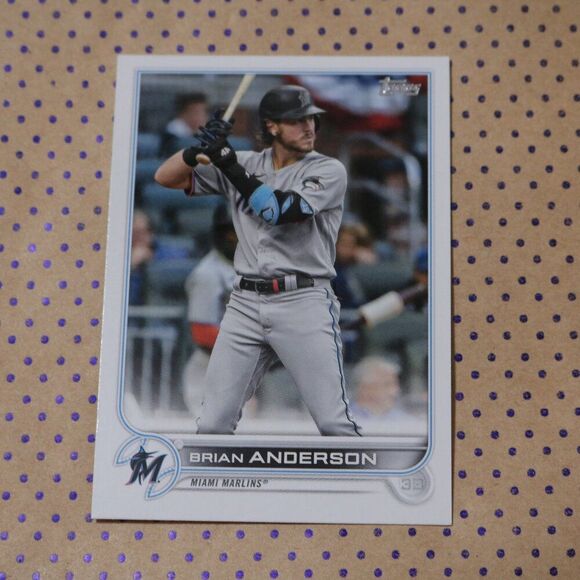 Brian Anderson #19 Baseball Card - Picture 1 of 2